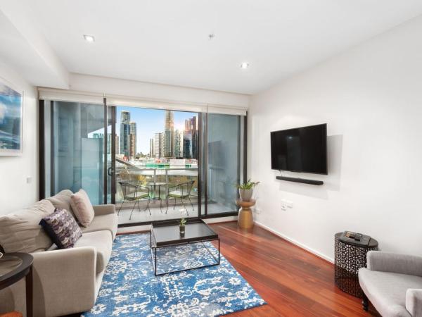 Waterfront Melbourne Apartments : photo 1 de la chambre one bedroom apartment river view