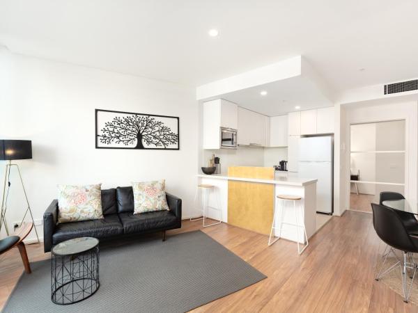 Waterfront Melbourne Apartments : photo 3 de la chambre appartement 2 chambres avec 1 salle de bains et terrasse