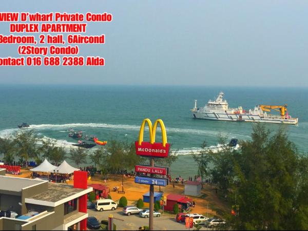 D Wharf Port Dickson Private Condo Waterfront : photo 3 de la chambre chambre familiale - vue sur mer