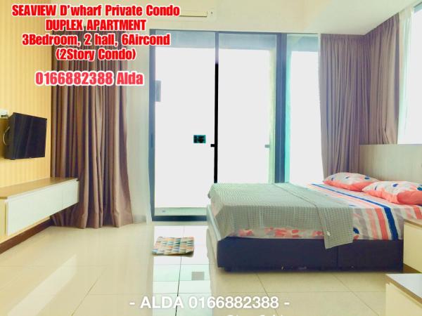 D Wharf Port Dickson Private Condo Waterfront : photo 6 de la chambre chambre familiale - vue sur mer