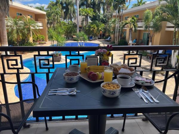 Tecnohotel Mérida Norte : photo 2 de la chambre chambre lit queen-size - vue sur piscine