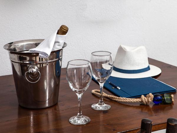 Esperas : photo 2 de la chambre suite troglodyte avec petite piscine - vue sur coucher du soleil