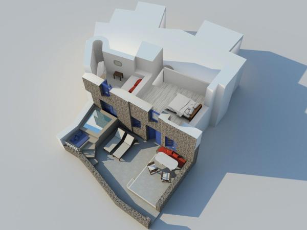 Esperas : photo 5 de la chambre suite esperas avec petite piscine et vue sur mer