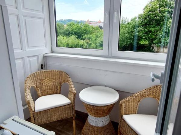 Penzion Valkoun-Lilienfeld : photo 4 de la chambre chambre double - vue sur jardin