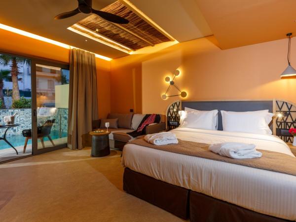 Palmera Beach Hotel & Spa - Adults Only : photo 2 de la chambre suite junior avec piscine privée