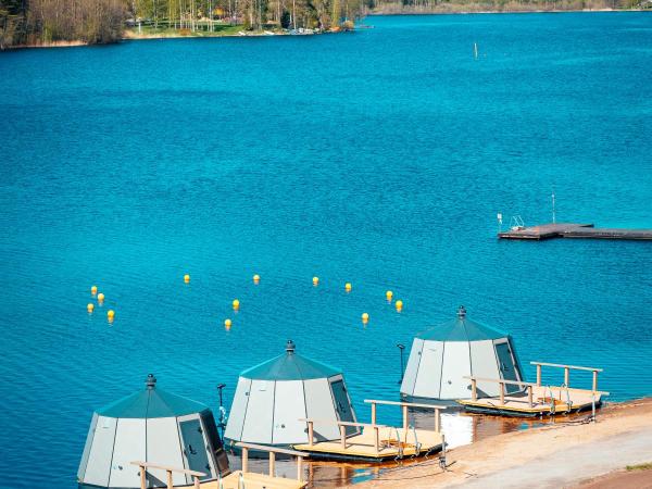 Spa Hotel Kunnonpaikka : photo 2 de la chambre igloo boat suite with spa access
