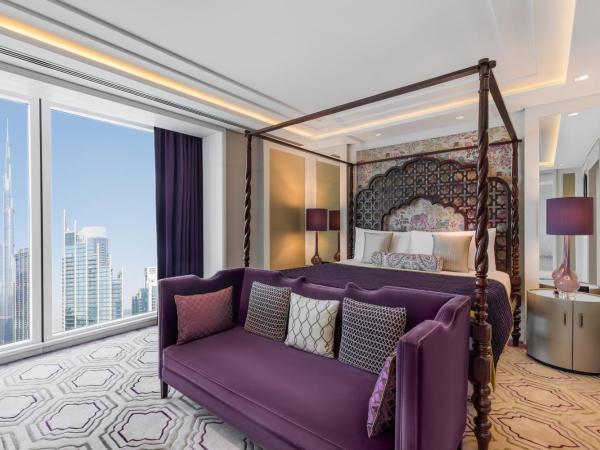 Taj Dubai : photo 2 de la chambre suite maharaja – vue sur burj