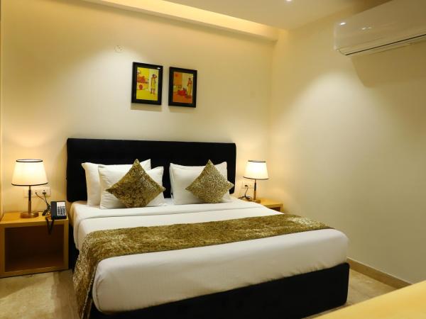 Hotel Malbork Inn Rajouri Garden Delhi - Couple Friendly Local IDs Accepted : photo 4 de la chambre chambre deluxe