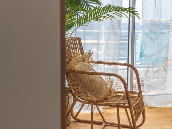 Hotel de La Plage - Mahogany : photo 8 de la chambre suite supérieure avec balcon - vue sur mer