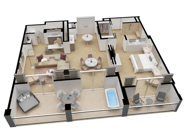 Le Blanc Spa Resort Cancun Adults Only All-Inclusive : photo 8 de la chambre royal presidential suite ocean front