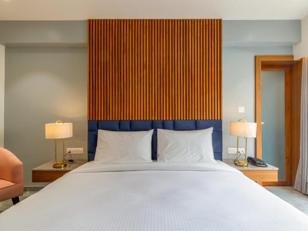 Hotel Nalanda : photo 5 de la chambre chambre deluxe double ou lits jumeaux