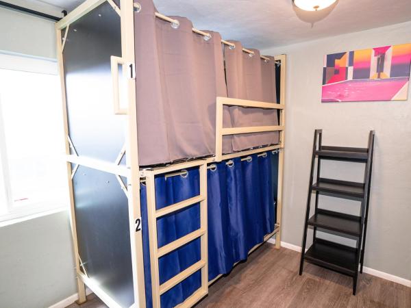 California Dreams Hostel - Ocean Beach : photo 5 de la chambre lit dans dortoir pour femmes de 4 lits