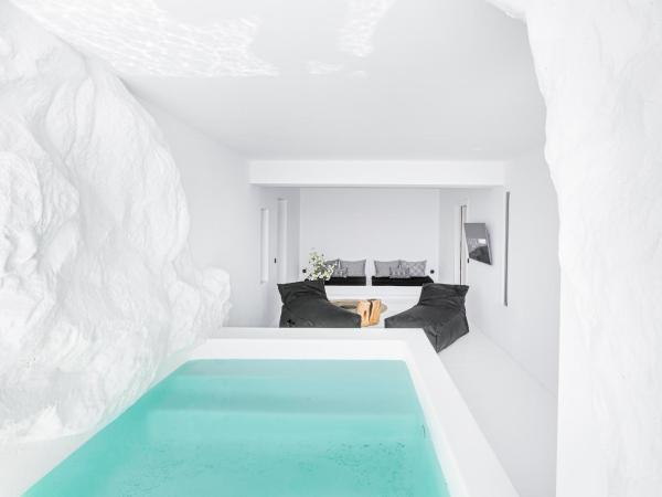 Tagoo Black Mykonos : photo 2 de la chambre suite 2 chambres - piscine troglodyte