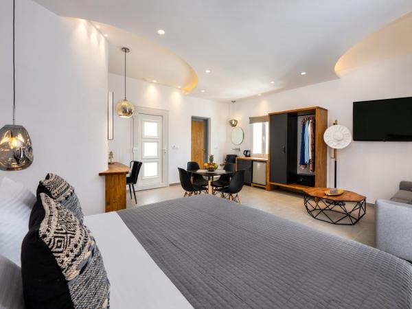 Alizea Villas & Suites : photo 6 de la chambre suite lit queen-size avec baignoire spa