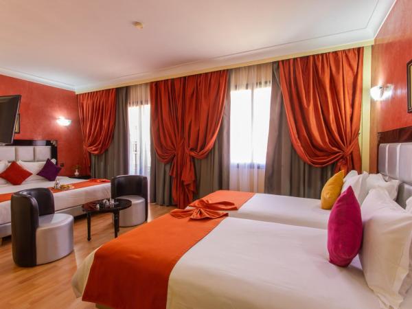 Hotel Meriem Marrakech : photo 4 de la chambre chambre quadruple