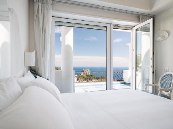 La Residenza Capri : photo 2 de la chambre chambre double deluxe avec terrasse - vue sur mer