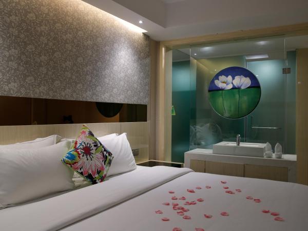 Paco Hotel Tuanyida Metro Guangzhou-Canton Fair free shuttle bus : photo 10 de la chambre chambre lit queen-size boutique