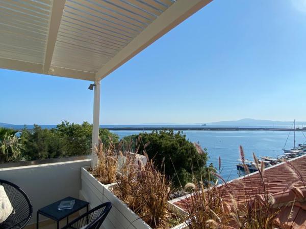 Panellinion Luxury Rooms : photo 2 de la chambre suite deluxe - vue sur mer