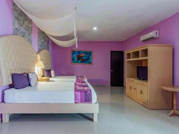 Hotel Lavanda CAS Merida : photo 4 de la chambre chambre deluxe avec 2 lits doubles