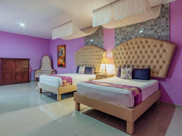 Hotel Lavanda CAS Merida : photo 2 de la chambre chambre deluxe avec 2 lits doubles