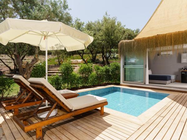 Odette Bodrum : photo 10 de la chambre suite loft avec piscine privative