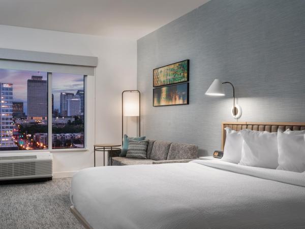TownePlace Suites by Marriott Nashville Midtown : photo 3 de la chambre studio lit king-size - vue sur ville
