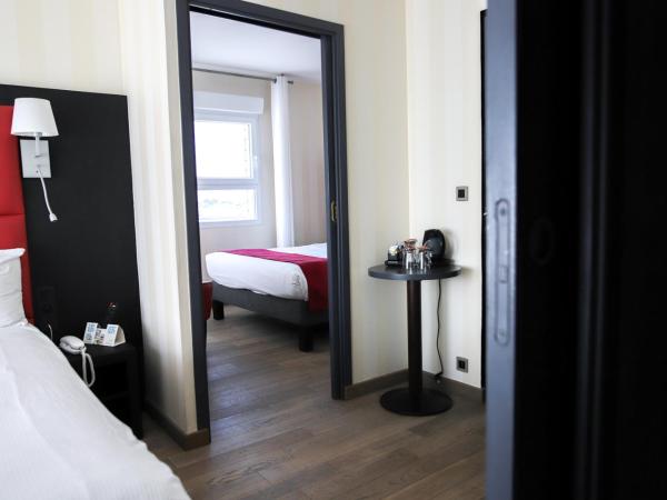 Logis Hôtel Saint Guirec Et De La Plage : photo 7 de la chambre chambre familiale