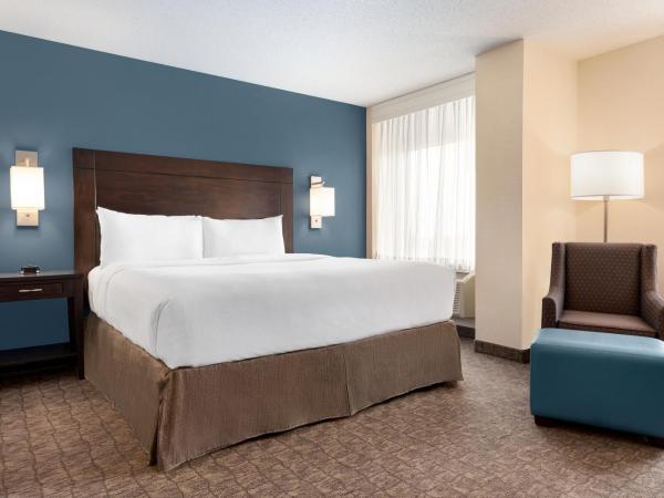 Wyndham Garden Niagara Falls Fallsview : photo 4 de la chambre chambre lit king-size avec bain à remous