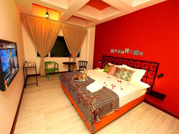 Langit Langi Hotel @ Port Dickson : photo 1 de la chambre chambre deluxe double ou lits jumeaux