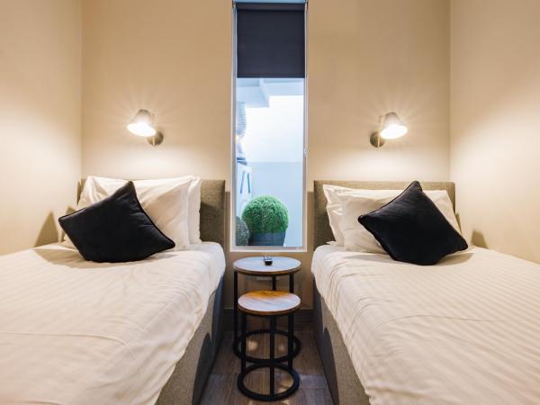 CitySpace Tower Bridge : photo 5 de la chambre chambre lits jumeaux Étage inférieur sans fenêtre