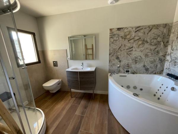 La Maison de l'Olivier : photo 5 de la chambre chambre double - vue sur piscine