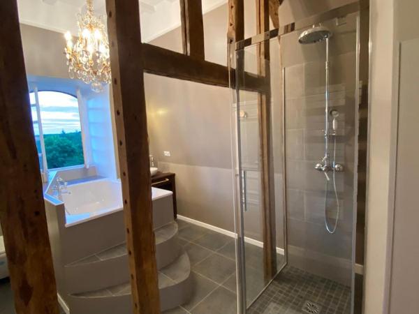 24H LE MANS Château de Lauresse chambres d'hôtes Luxe : photo 3 de la chambre chambre double familiale