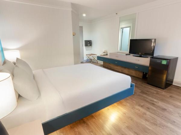 Hôtel Québec Inn : photo 3 de la chambre chambre double Économique avec terrasse intérieure côté restaurant