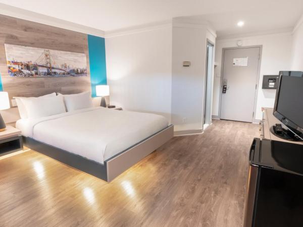 Hôtel Québec Inn : photo 1 de la chambre chambre double Économique avec balcon intérieur côté restaurant