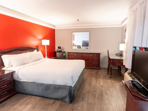 Hôtel Québec Inn : photo 2 de la chambre chambre lit queen-size traditionnelle - vue sur extérieur