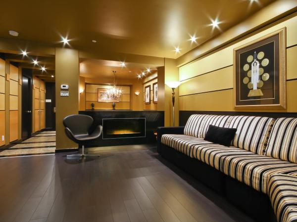 Hôtel Québec Inn : photo 4 de la chambre suite lit king-size avec canapé-lit - thème art déco