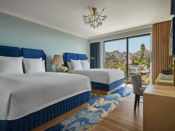 Pendry West Hollywood : photo 4 de la chambre chambre lit queen-size hollywood hills