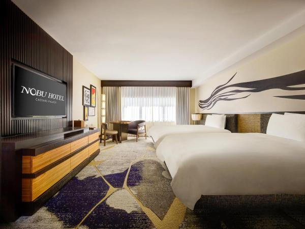 Nobu Hotel at Caesars Palace : photo 4 de la chambre chambre deluxe avec 2 lits queen-size