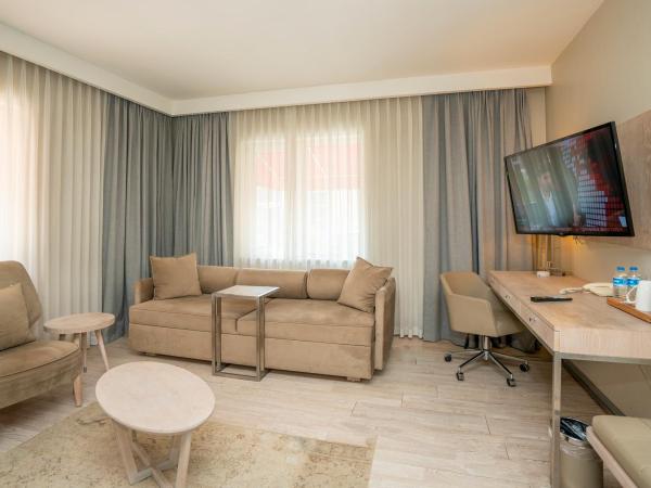 The Gate 30 Suites Ataşehir : photo 9 de la chambre chambre lits jumeaux spacieuse