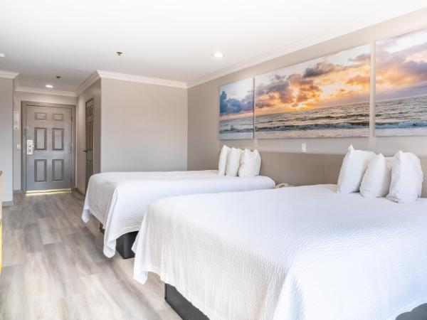 Days Inn by Wyndham Santa Monica : photo 9 de la chambre chambre de luxe avec 2 lits queen-size et balcon - non-fumeurs