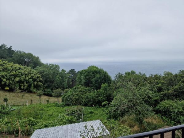 Pensión Tximistarri : photo 3 de la chambre chambre lits jumeaux avec salle de bains commune