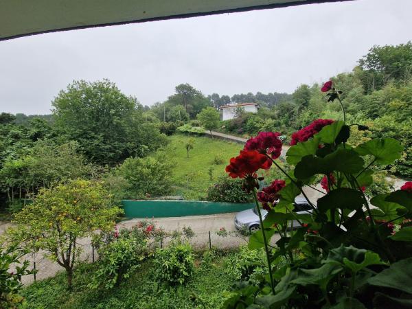 Pensión Tximistarri : photo 5 de la chambre chambre lits jumeaux avec salle de bains commune