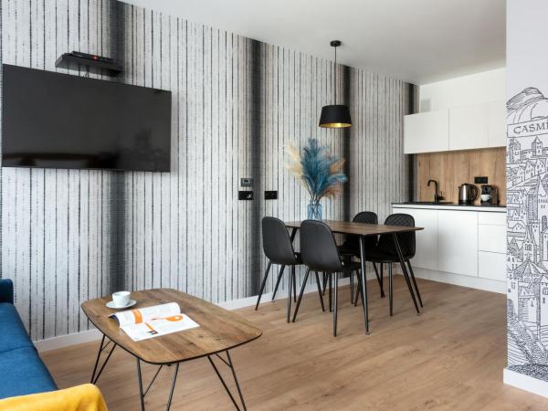 InPoint Apartments G15 near Old Town & Kazimierz : photo 7 de la chambre studio avec terrasse