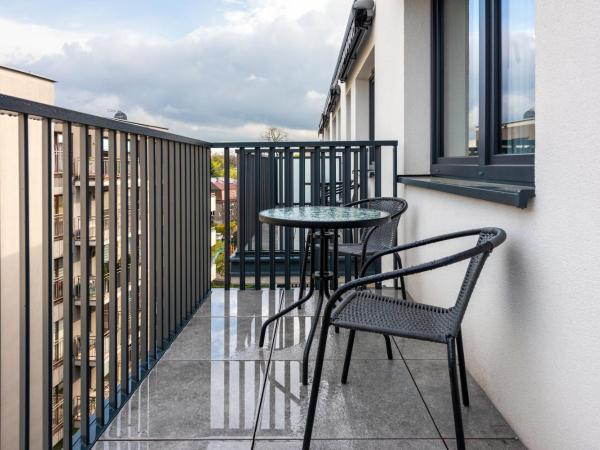 InPoint Apartments G15 near Old Town & Kazimierz : photo 8 de la chambre studio avec terrasse