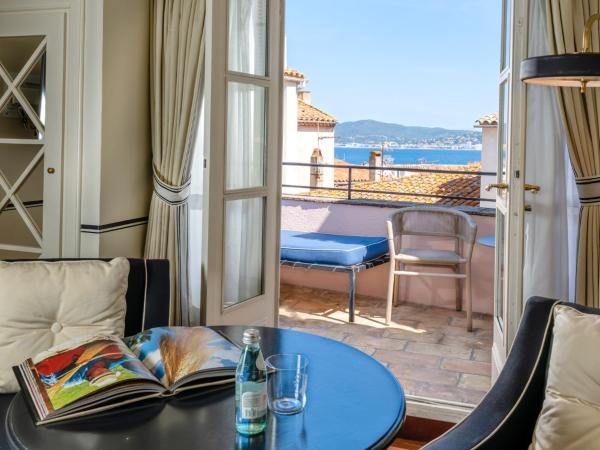Le Yaca Saint-Tropez : photo 3 de la chambre chambre double deluxe - vue sur mer