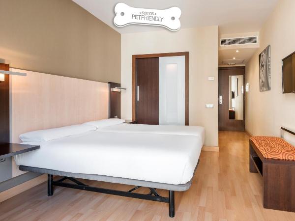 Ilunion Auditori : photo 2 de la chambre chambre double - animaux domestiques acceptés