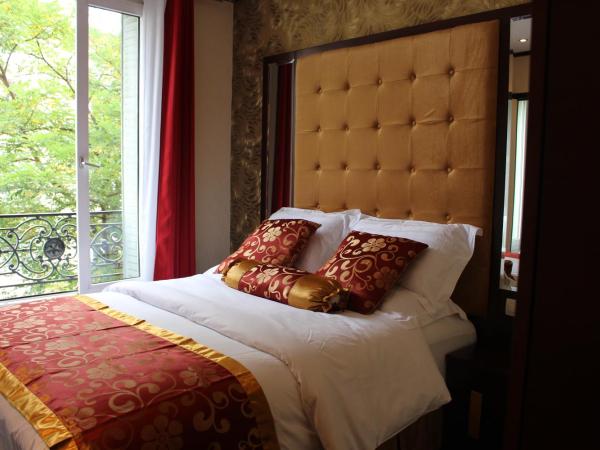 Hôtel des Buttes Chaumont : photo 2 de la chambre chambre double supérieure