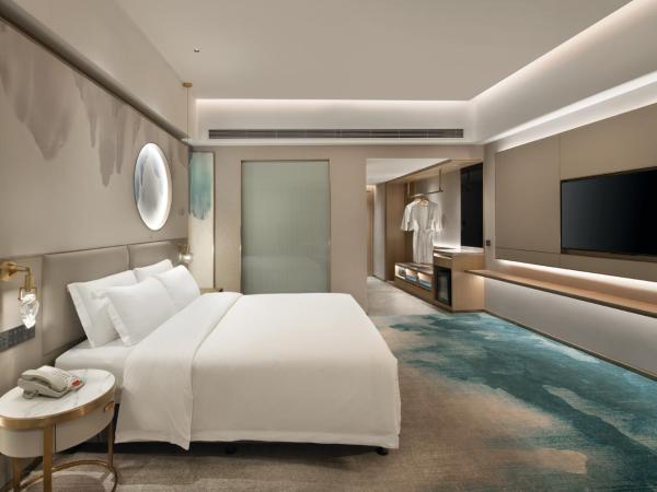 Shenzhen Grand Skylight Garden Hotel : photo 4 de la chambre chambre lit queen-size - vue sur jardin