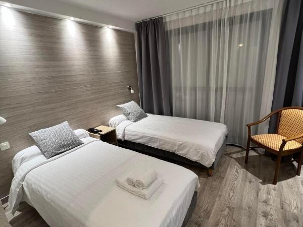Au Bec Fin Hôtel : photo 2 de la chambre chambre lits jumeaux avec douche 