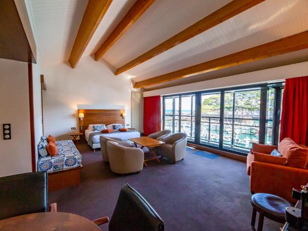 Hotel Le Grand Pavois : photo 1 de la chambre suite deluxe (4 personnes) - vue sur mer